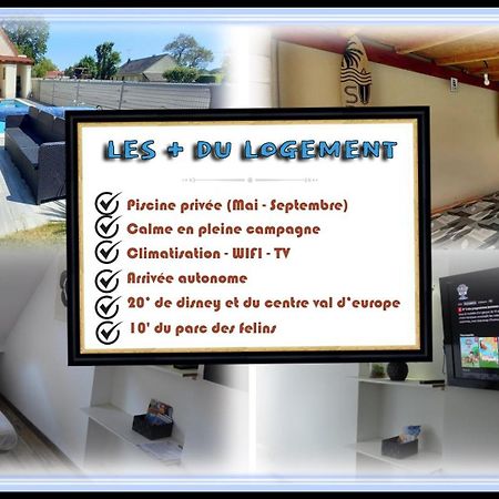 Crevecoeur-en Brie 15Min De Disney, Dependance Et Piscine Privee A La Campagne מראה חיצוני תמונה